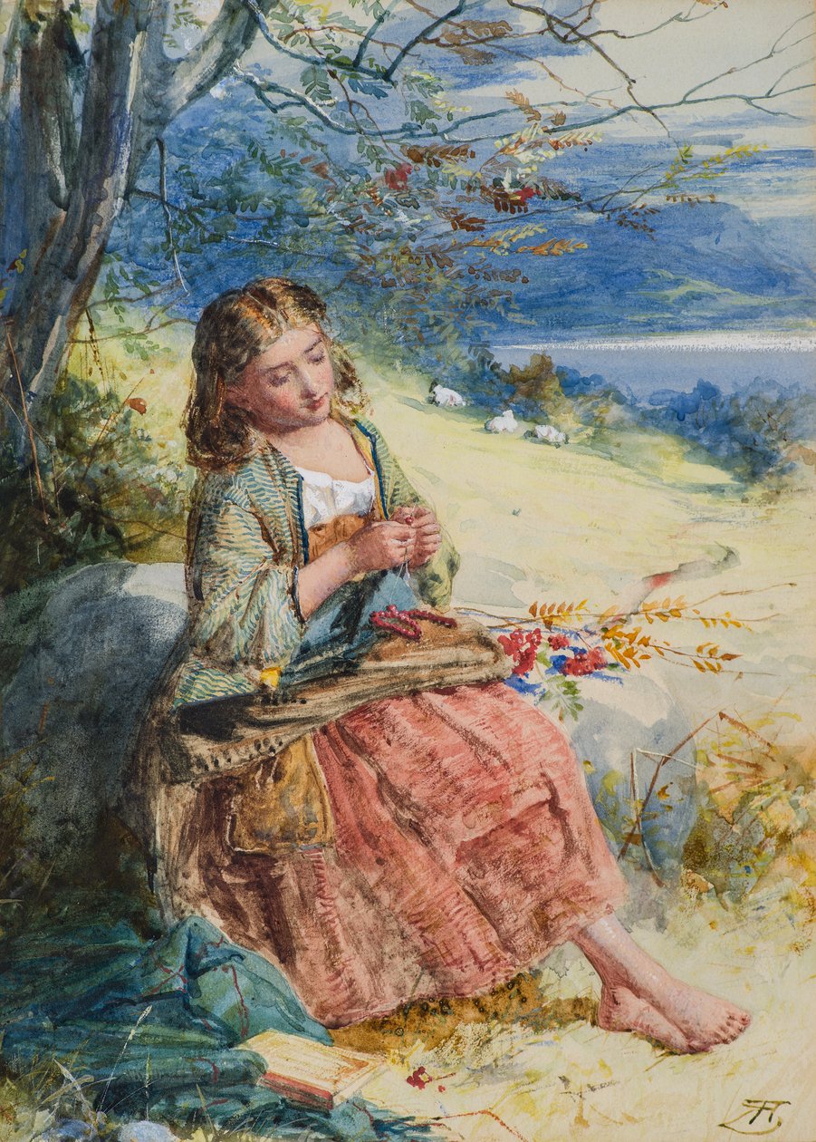 Jagody jarzębiny autorstwa Robert Herdman