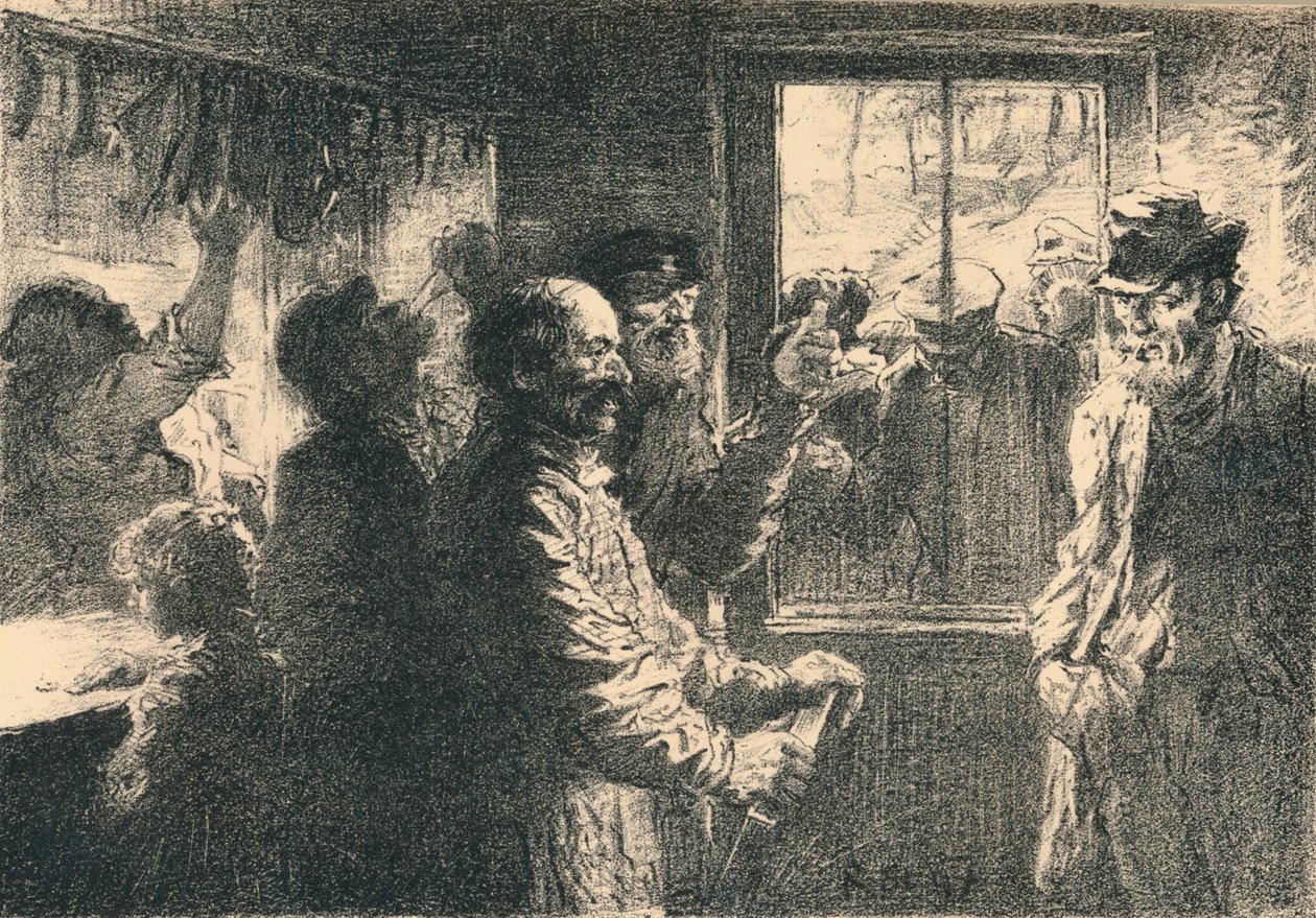 Dammerling, c1887-1898, 1898 autorstwa Robert Hermann Sterl
