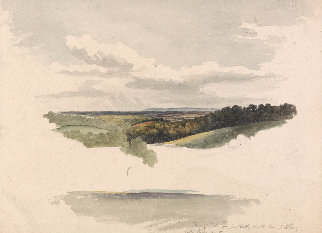 Między Netley Heath a Albury autorstwa Robert Hills