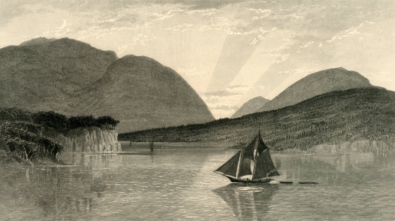 „Góra pustyni, wybrzeże Maine”, 1872. autorstwa Robert Hinshelwood