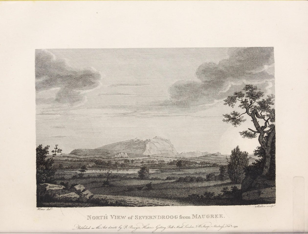 Ilustracja zaczerpnięta z książki Select views in Mysore, the country of Tippoo Sultan by Home, Robert i opublikowana przez wydawnictwo Mr. Bowyer (GB, 1794) autorstwa Robert Home