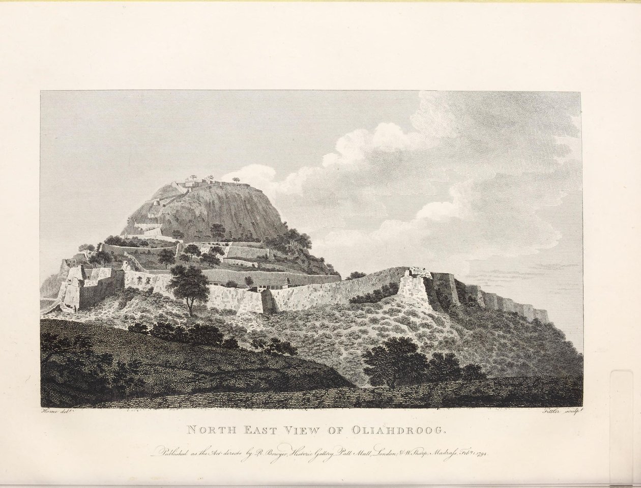 Ilustracja zaczerpnięta z książki Select views in Mysore, the country of Tippoo Sultan by Home, Robert i opublikowana przez wydawnictwo Mr. Bowyer (GB, 1794) autorstwa Robert Home
