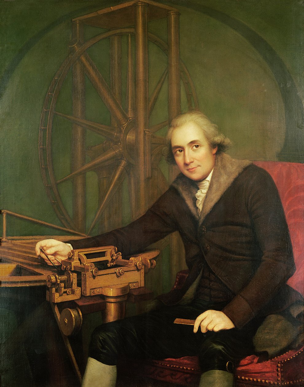 Portret Jessego Ramsdena (1735-1800) autorstwa Robert Home