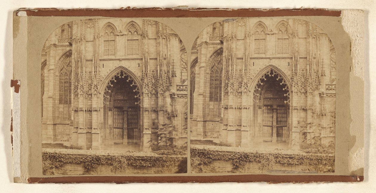 Kościół Saint-Ouen, Rouen. (Kruchta południowa.) autorstwa Robert Howlett