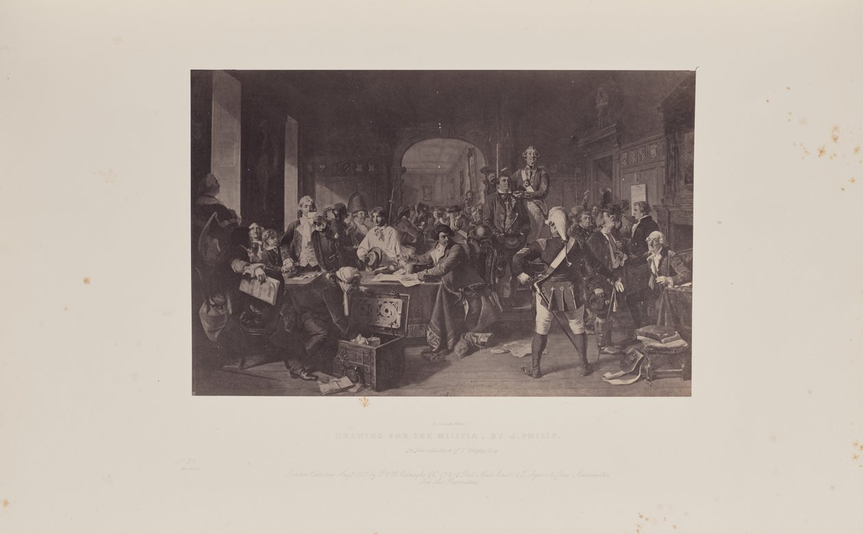 Rysunek dla milicji, autor: J. Philip [sic] autorstwa Robert Howlett