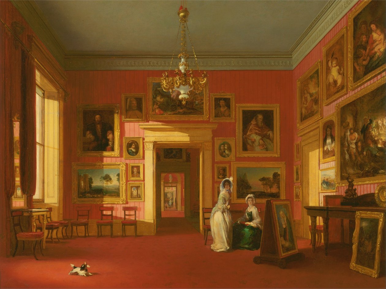 Galeria obrazów Lorda Northwicka w Thirlestaine House autorstwa Robert Huskisson