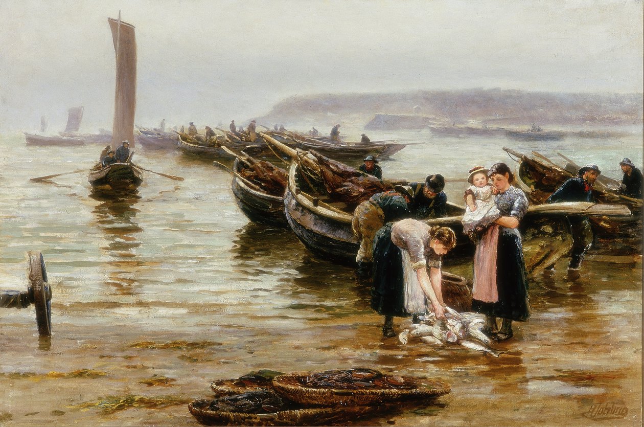 Fret Morski, c.1884 autorstwa Robert Jobling