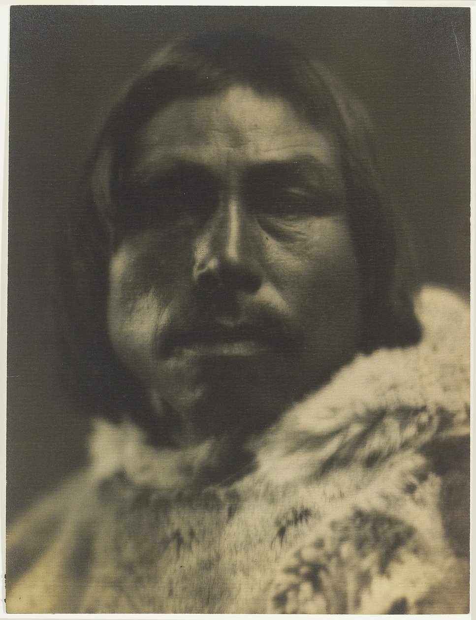 Tookoo (Jeleń). Wódz Sikoslingmint Eskimosów Południowej Wyspy Baffina autorstwa Robert Joseph Flaherty