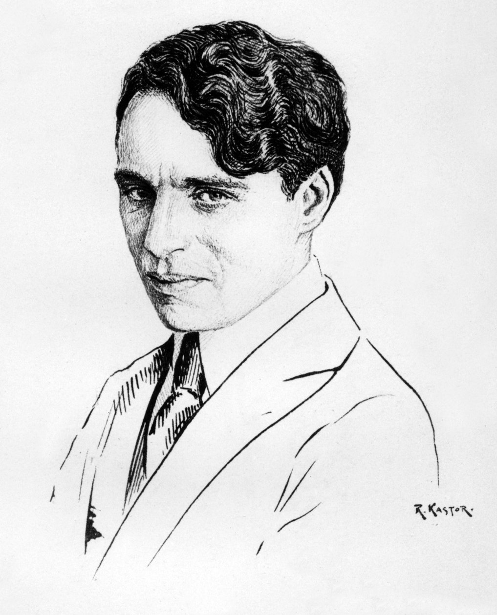 Charlie Chaplin autorstwa Robert Kastor