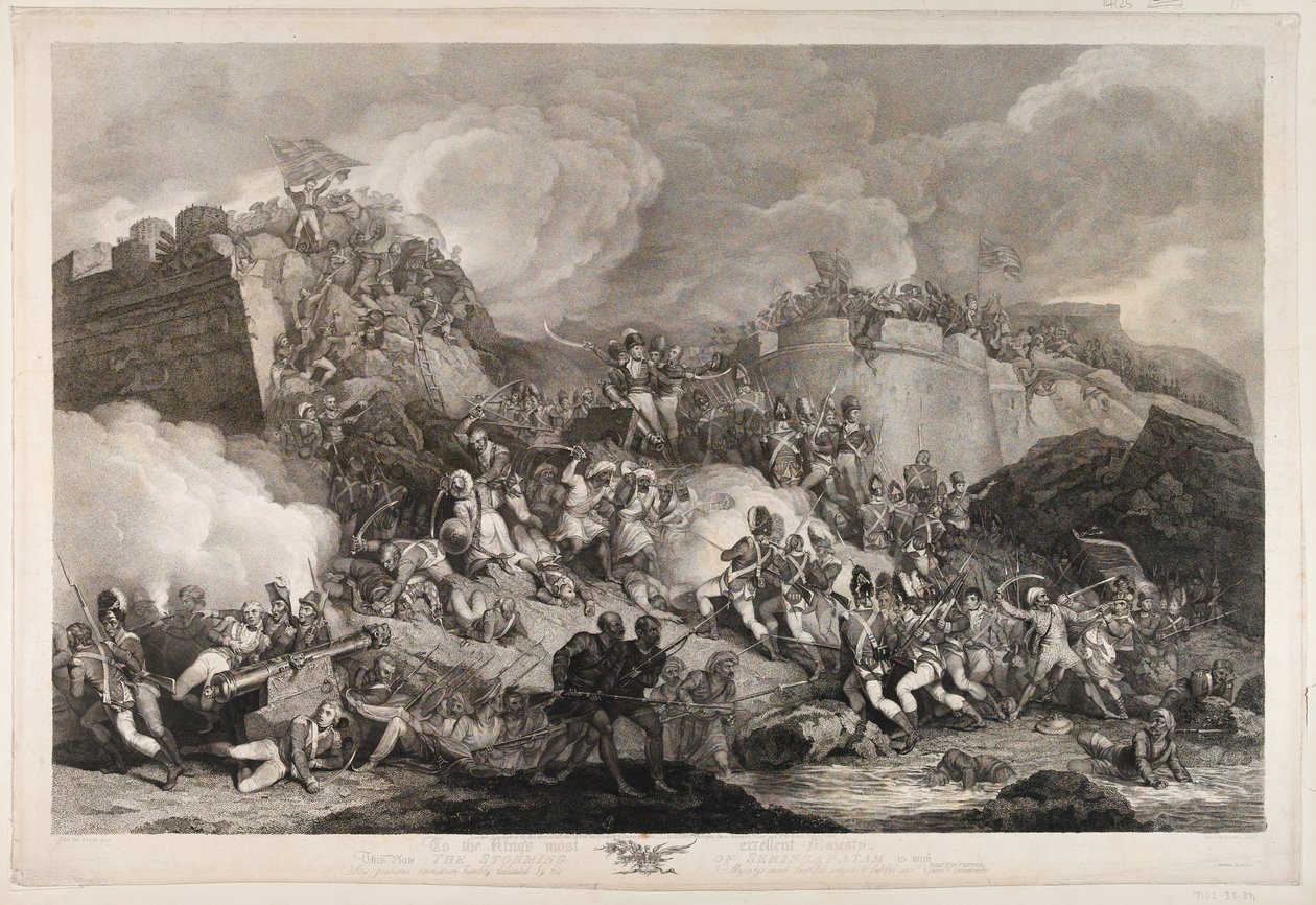 ?Szturm na Seringapatam, 1799? autorstwa Robert Kerr Porter