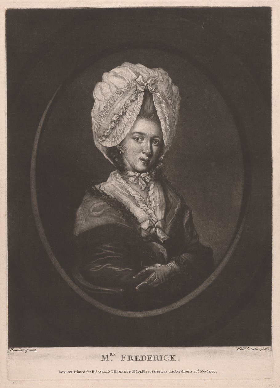 Pani Fryderyk autorstwa Robert Laurie