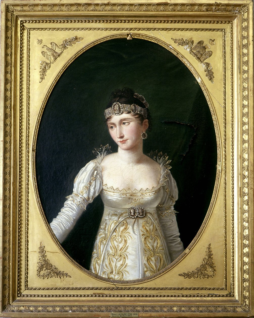 Caroline Murat 1812 przez Roberta Lefevre (1756 - 1830) autorstwa Robert Lefevre