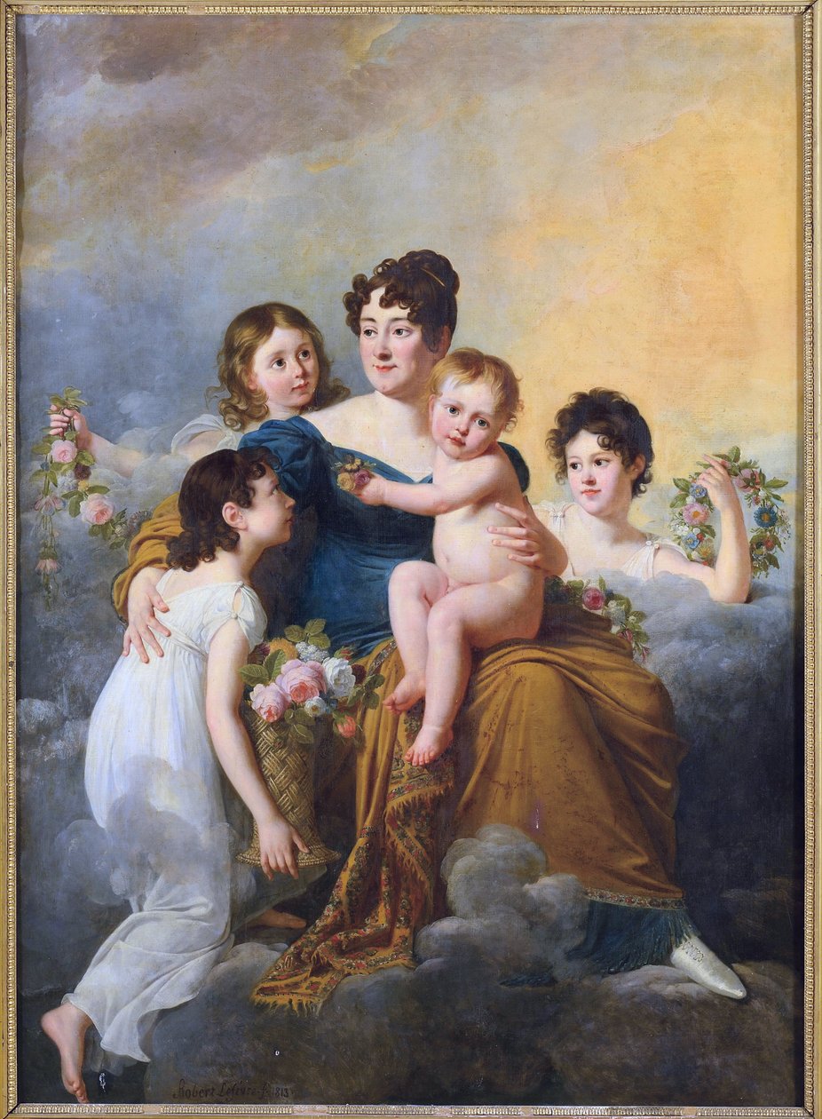 Markiza Radepont (Anne Julie Marie Gabrielle de Clermont Tonnerre autorstwa Robert Lefevre