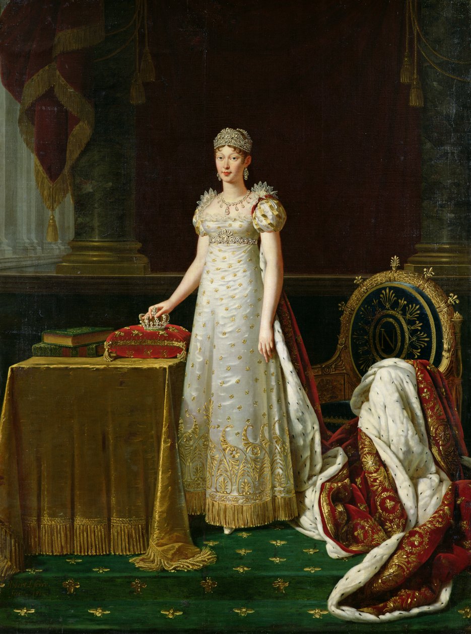 Marie-Louise (1791-1847) z Habsbourg Lorraine, 1814 autorstwa Robert Lefevre