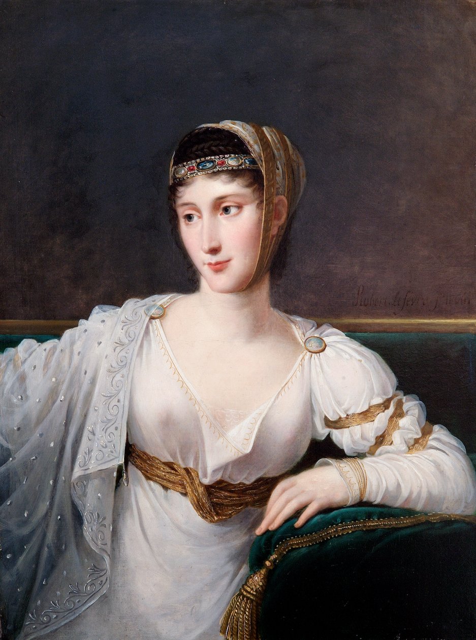 Paulina Bonaparte, księżniczka Borghese autorstwa Robert Lefevre