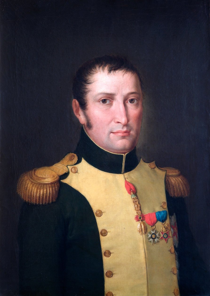 Portret Józefa Bonaparte, króla Hiszpanii, ok. 1810 r. autorstwa Robert Lefevre