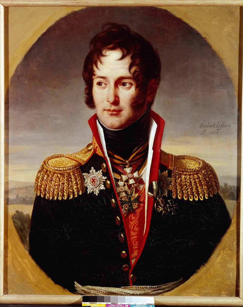 Portret Piotra Aleksandrowicza Cziczerina (1778-1848) (Piotra Aleksandrowicza Cziczerina) autorstwa Robert Lefevre