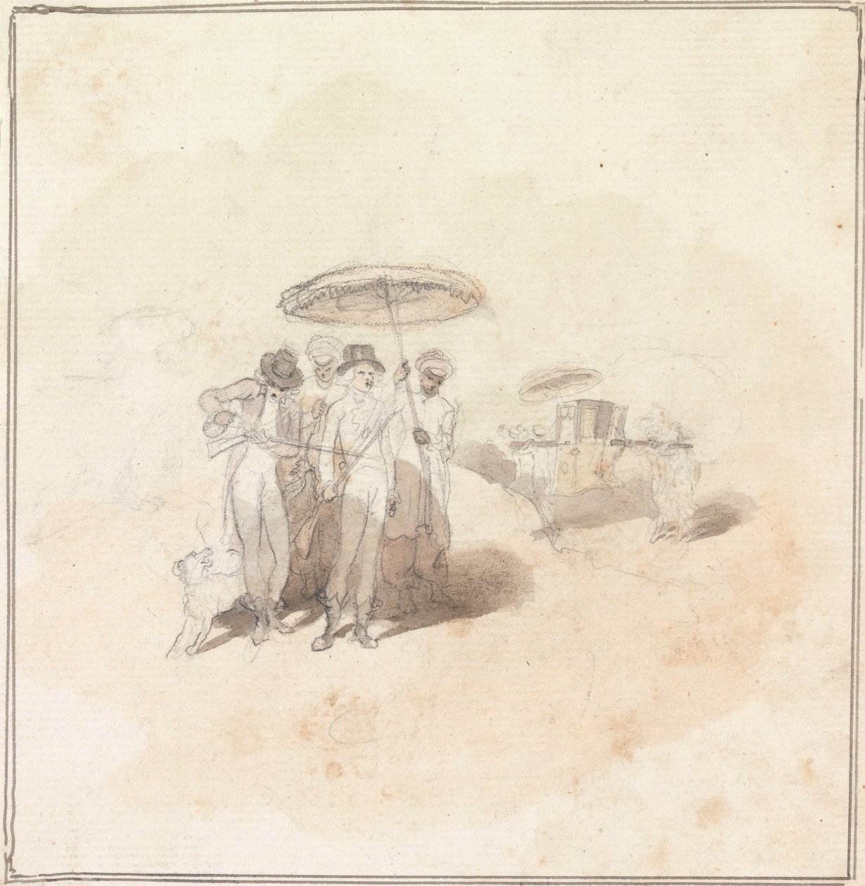 Promenada Anglików autorstwa Robert Mabon