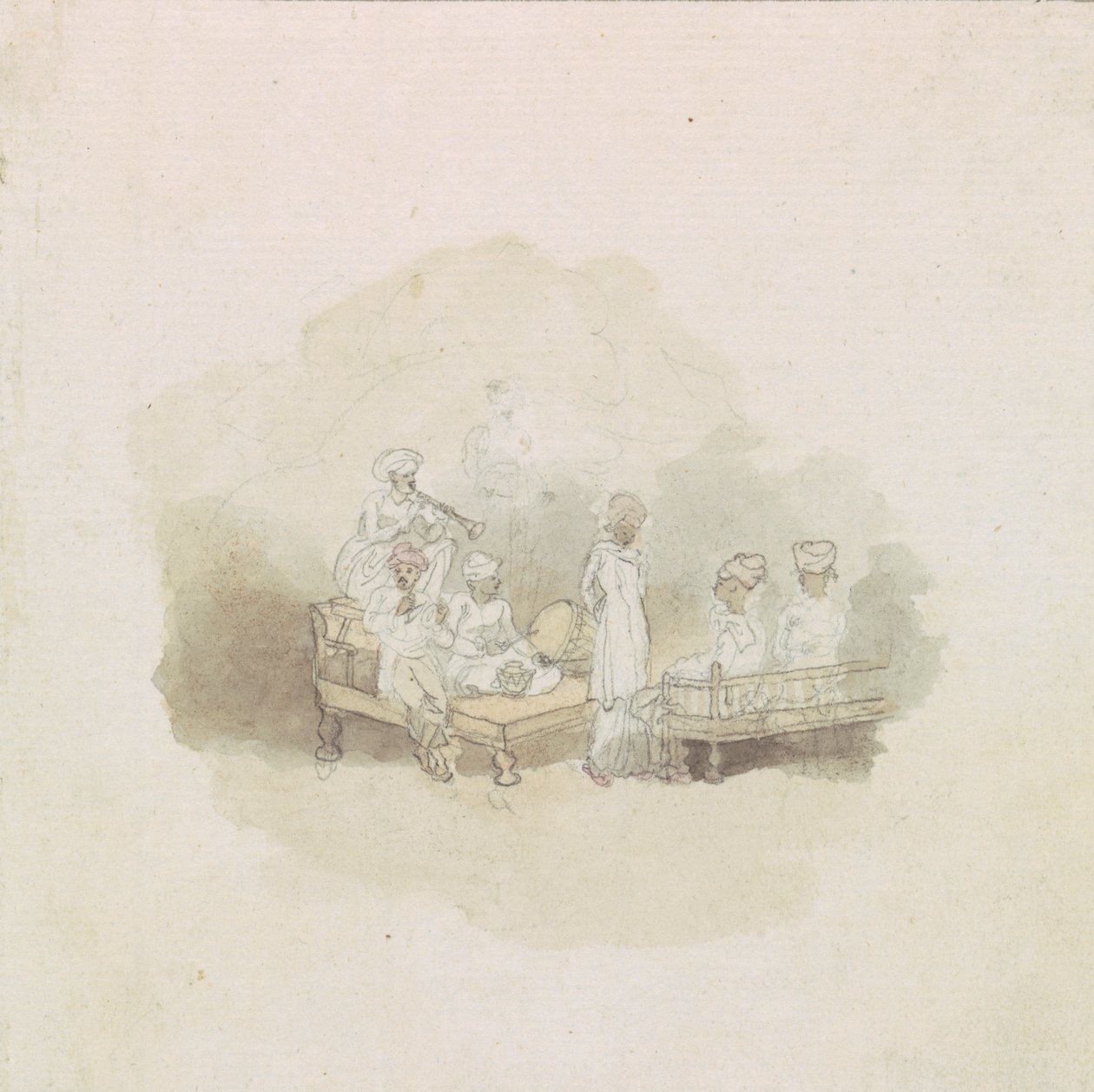 muzycy autorstwa Robert Mabon