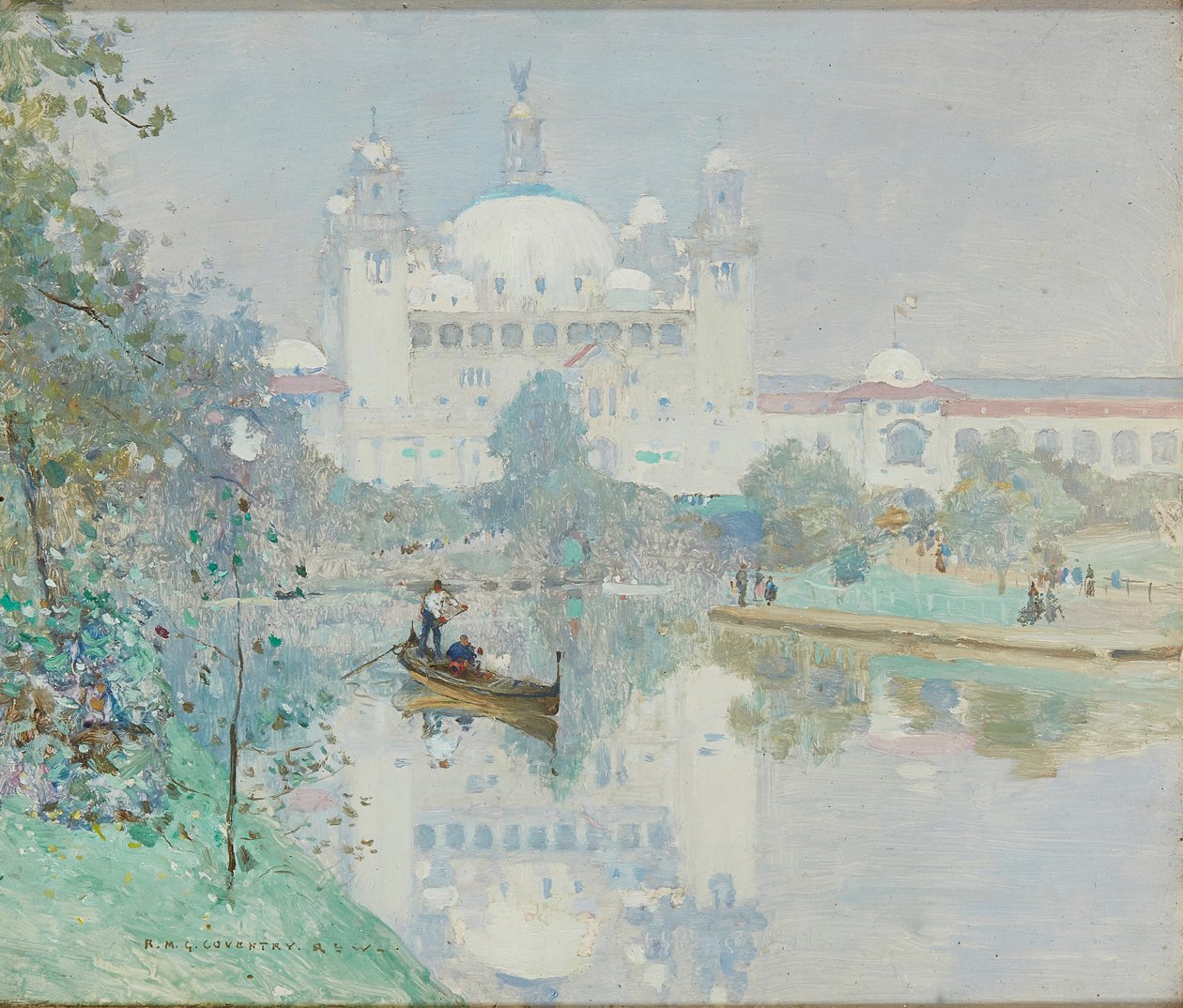 Hala Przemysłowa, Międzynarodowa Wystawa Glasgow autorstwa Robert McGowan Coventry