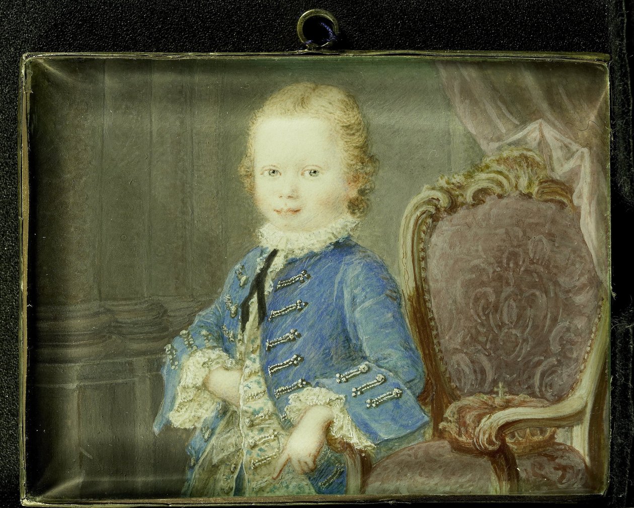 Wilhelm V (1748-1806), książę Orange-Nassau, jako dziecko autorstwa Robert Mussard