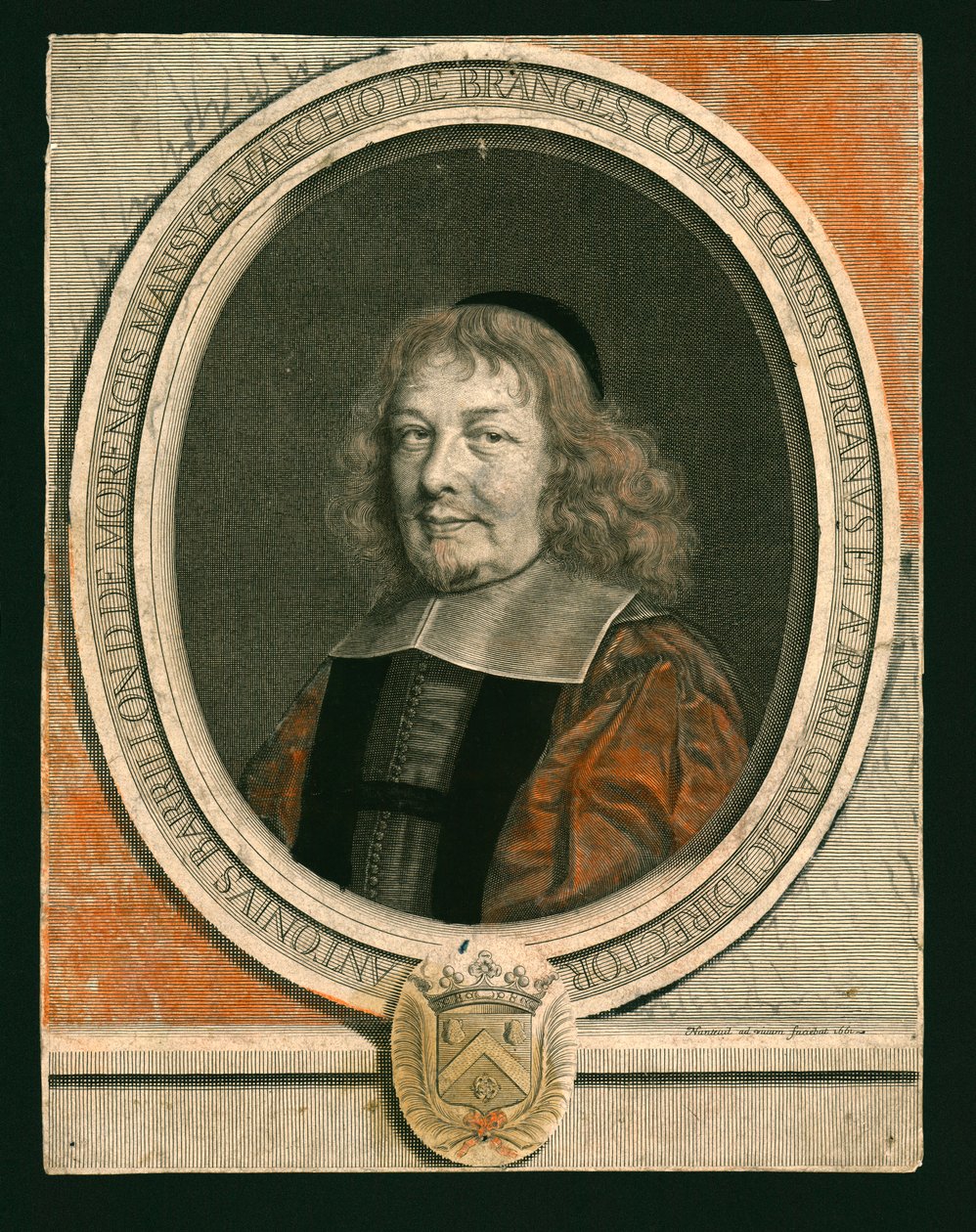 Antoine Barrillon de Morangis, ok. 1661. autorstwa Robert Nanteuil