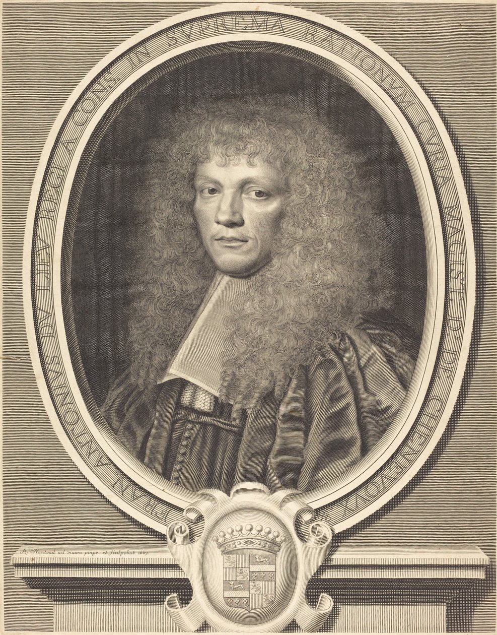 Antoine Dulieu autorstwa Robert Nanteuil