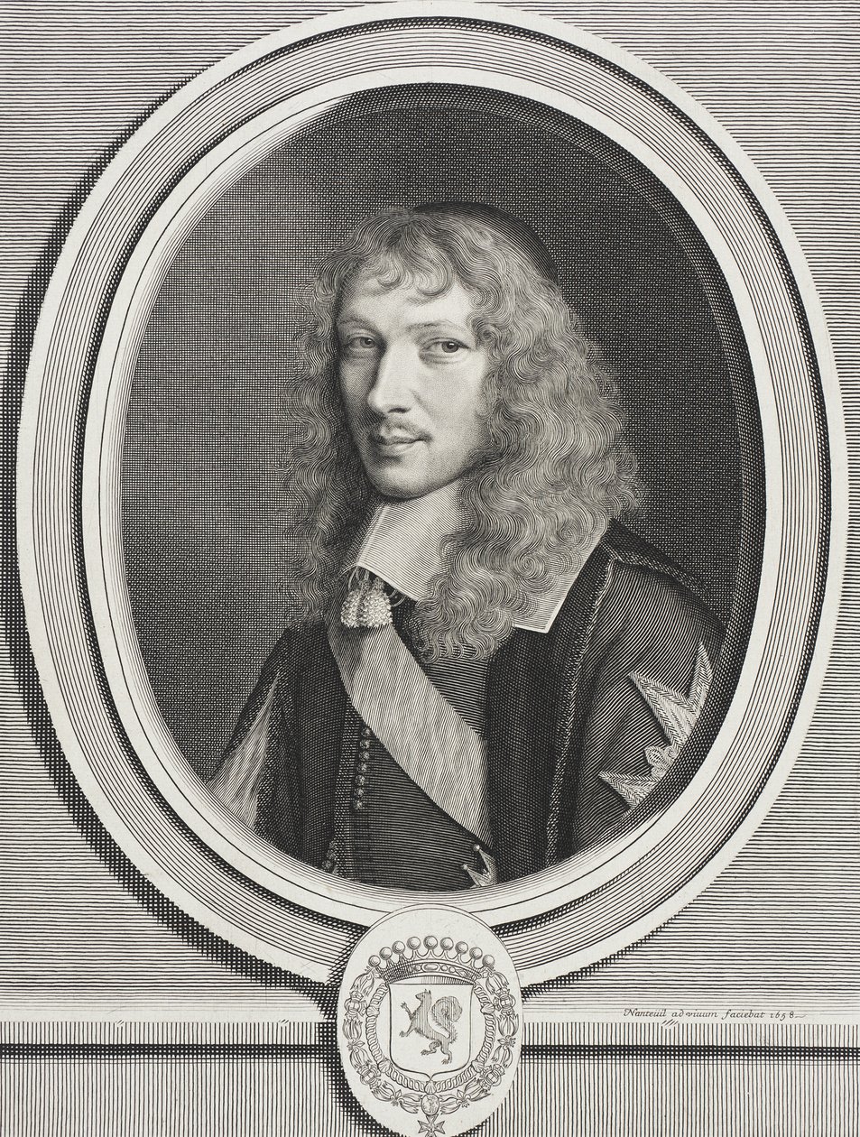 Basile Fouquet autorstwa Robert Nanteuil