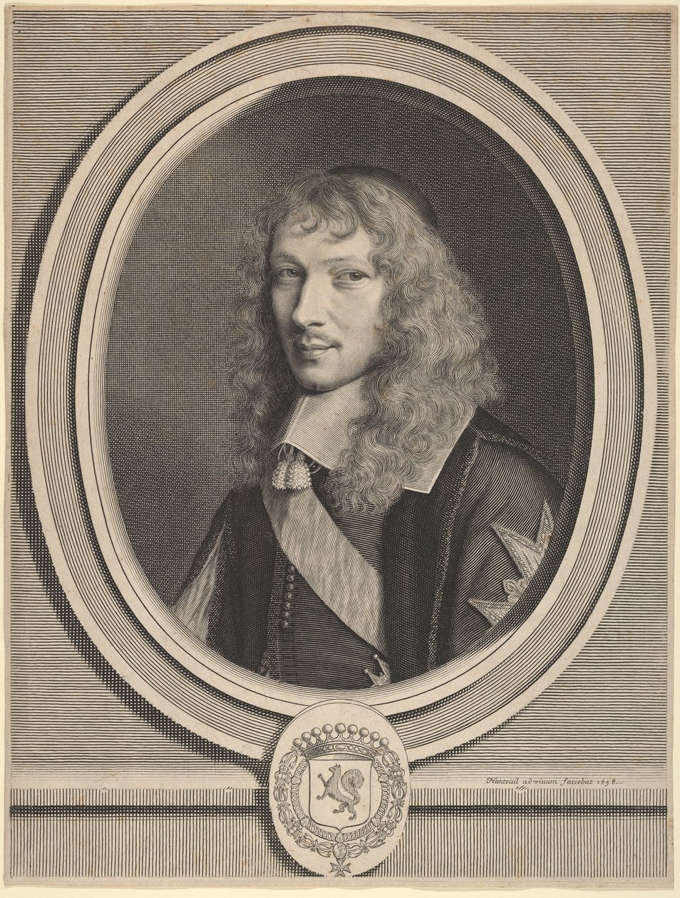 Basile Fouquet autorstwa Robert Nanteuil