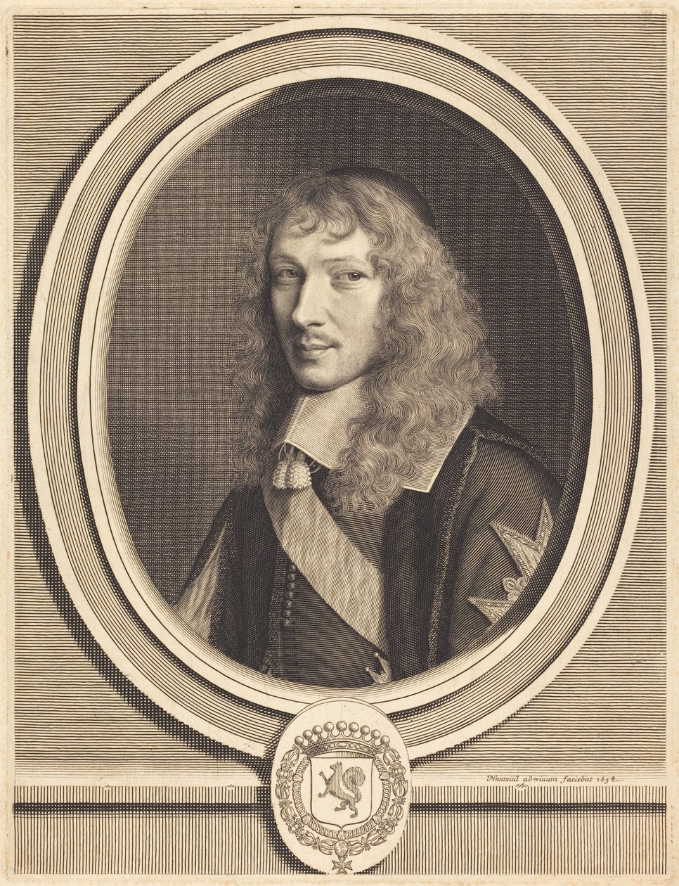 Basile Fouquet autorstwa Robert Nanteuil