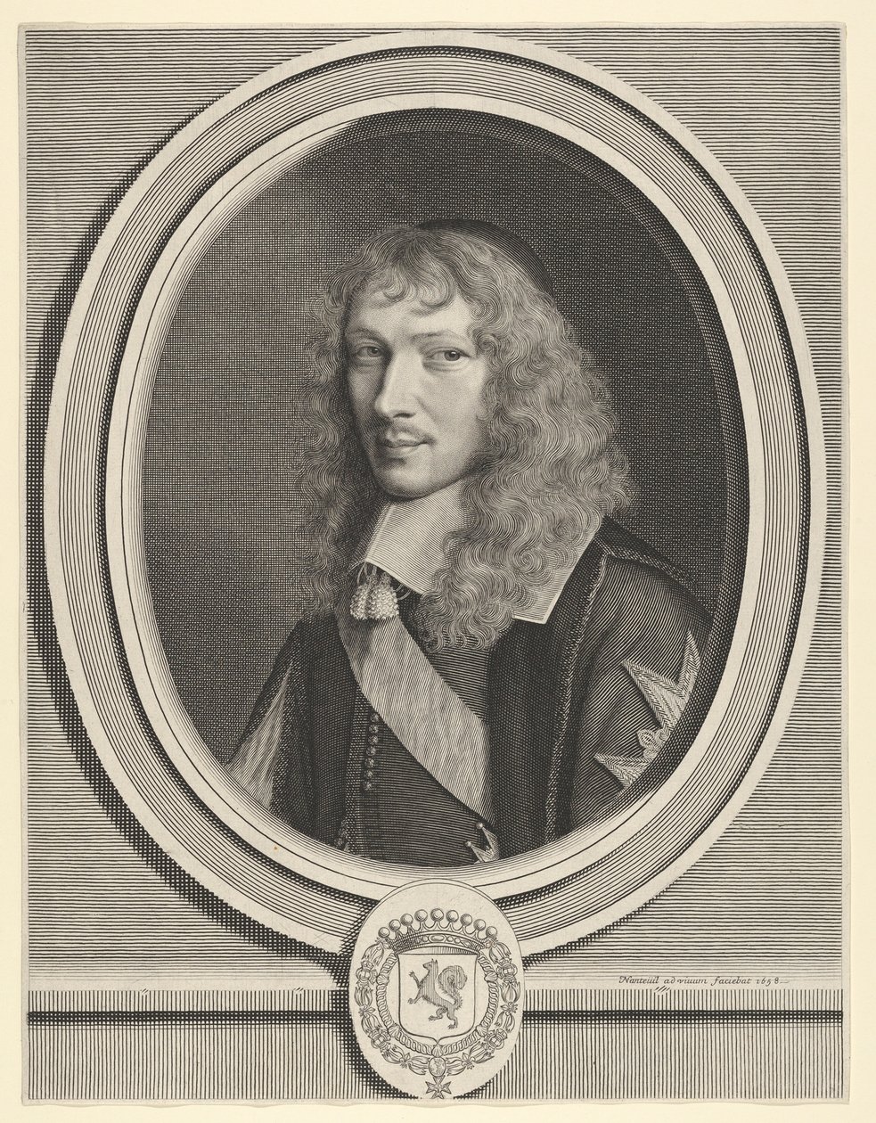 Basile Fouquet autorstwa Robert Nanteuil