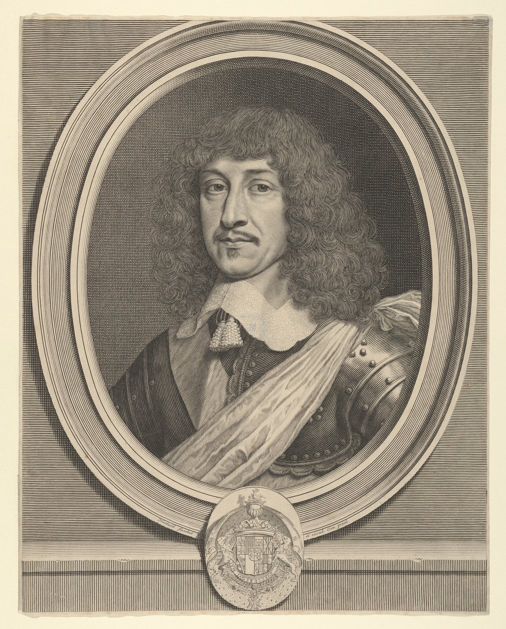Bernard de Foix de La Valette, książę Epernon, ca. 1650. autorstwa Robert Nanteuil