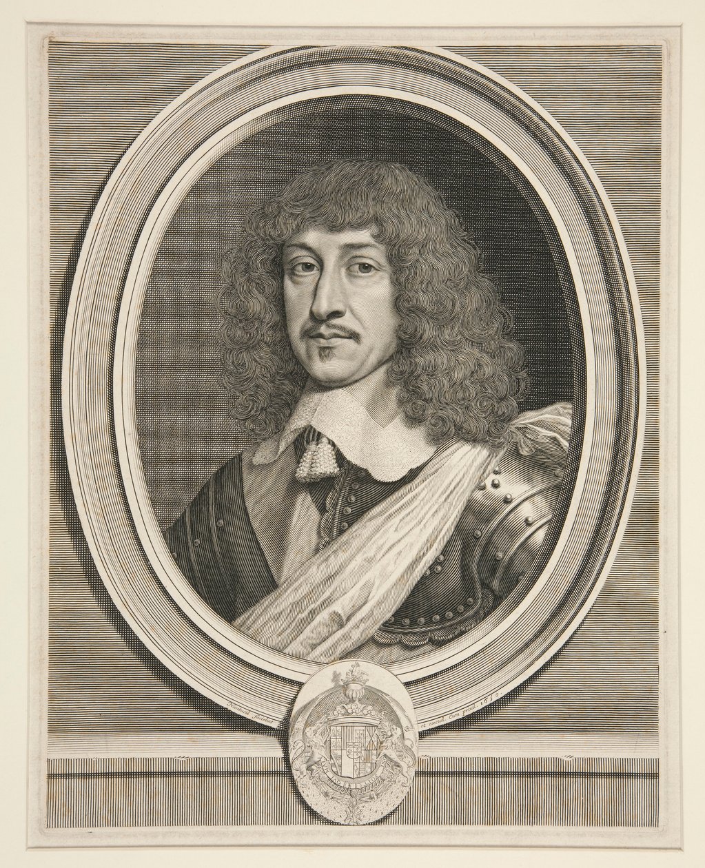 Bernard de Foix de la Valette, książę ?pernon (1592-1661) autorstwa Robert Nanteuil