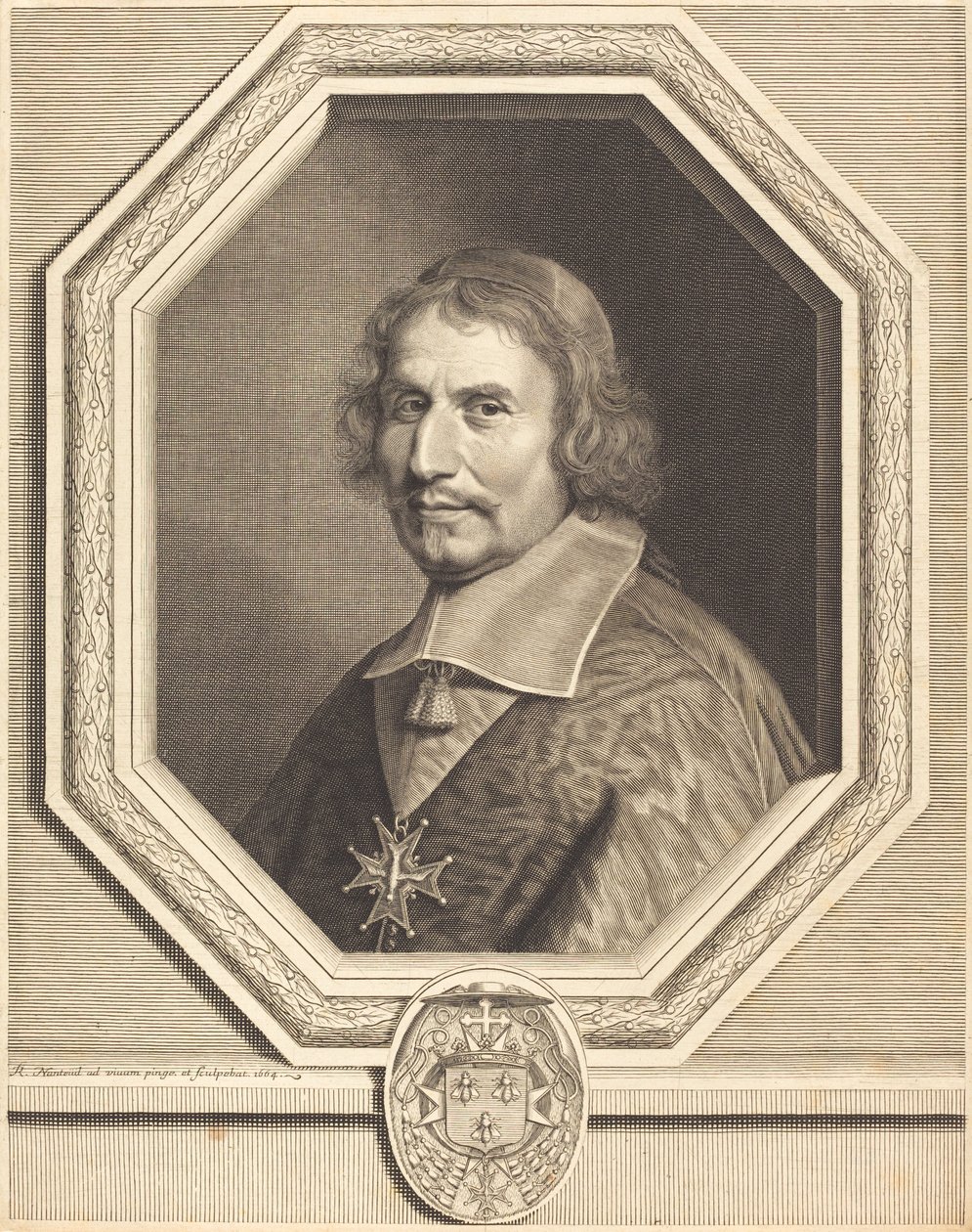 kardynał Antonio Barberini autorstwa Robert Nanteuil