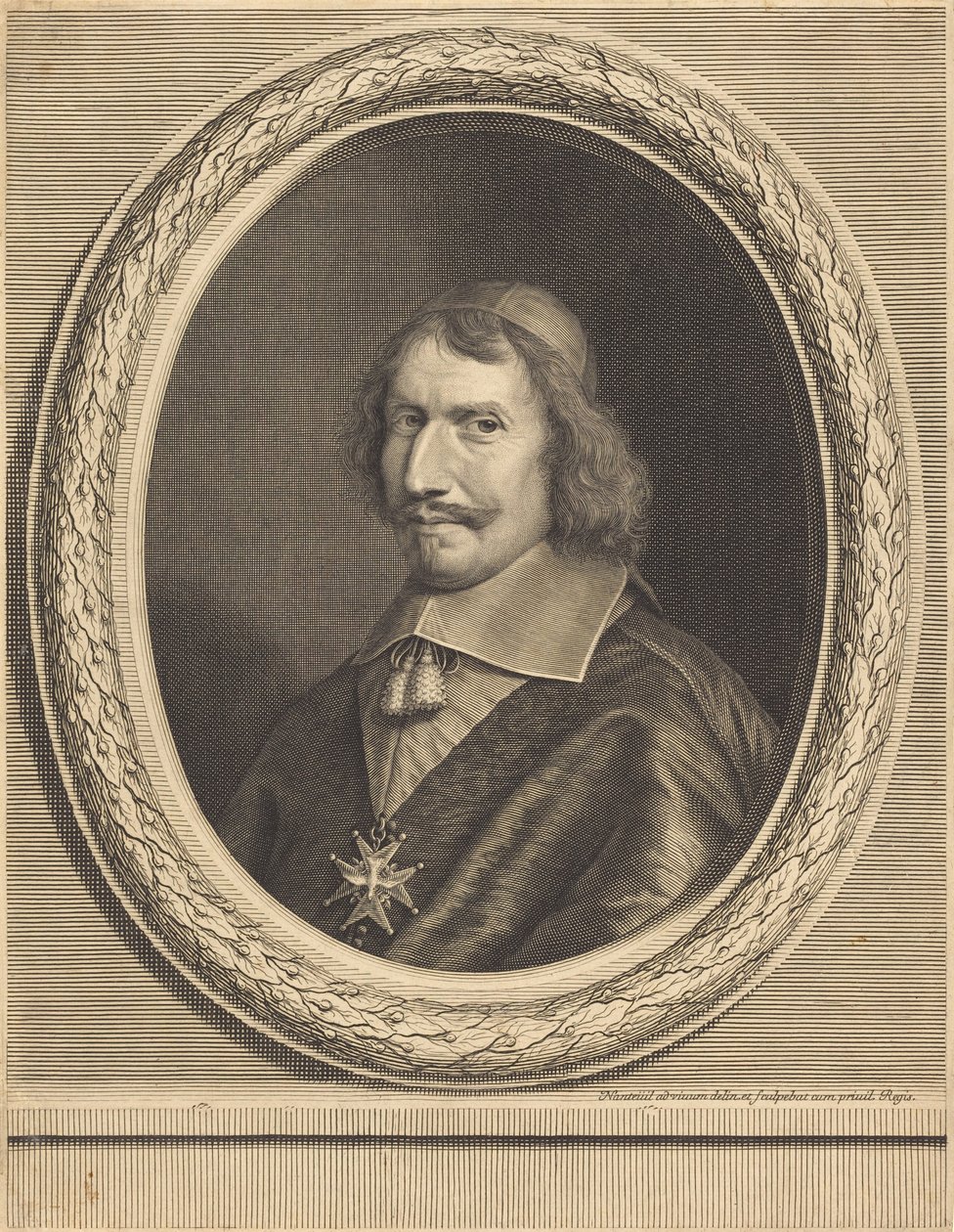Kardynał Antonio Barberini autorstwa Robert Nanteuil