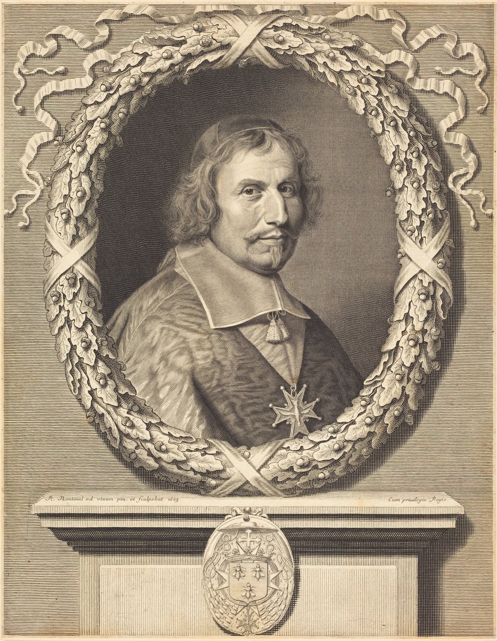 Kardynał Antonio Barberini autorstwa Robert Nanteuil