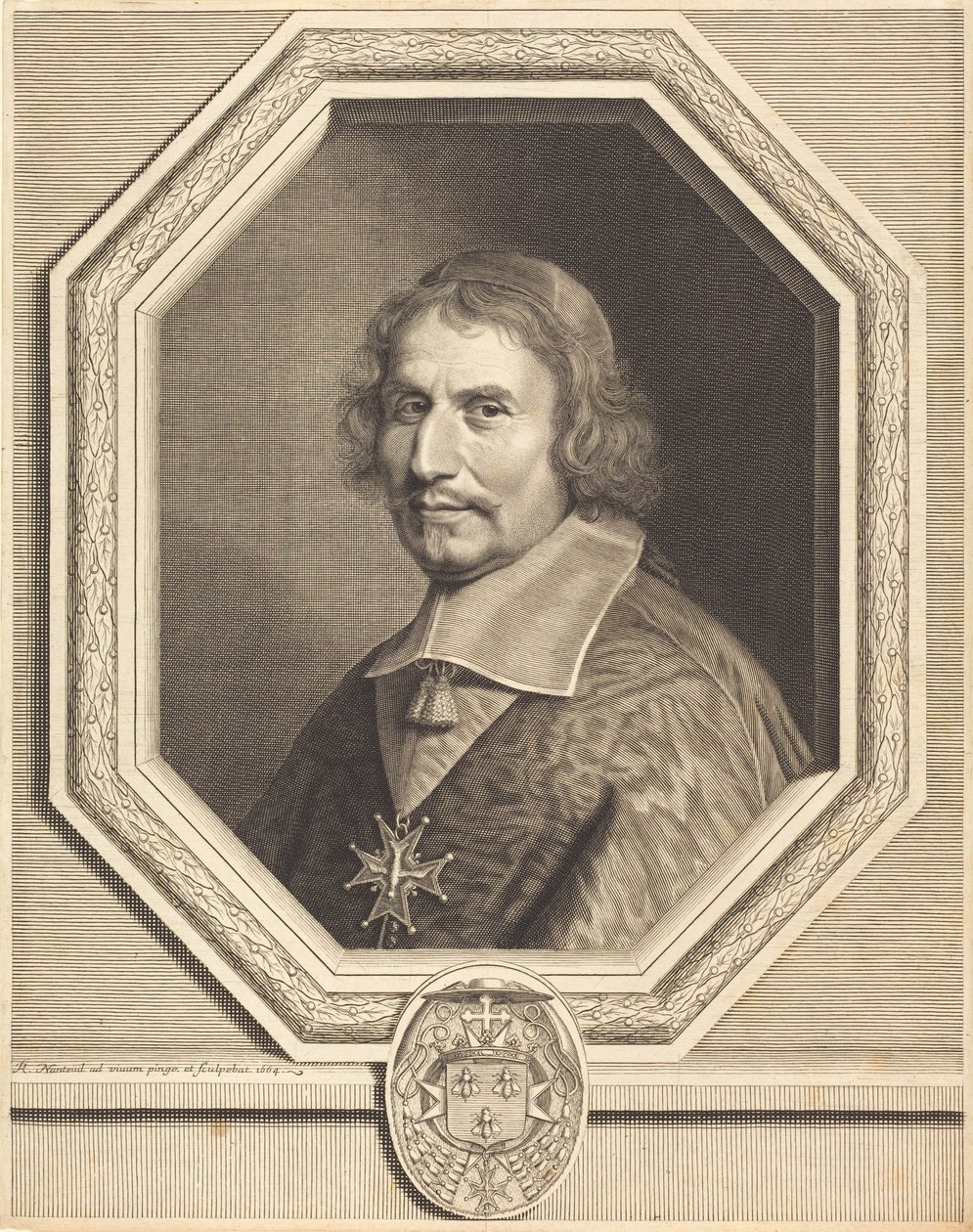 Kardynał Antonio Barberini autorstwa Robert Nanteuil