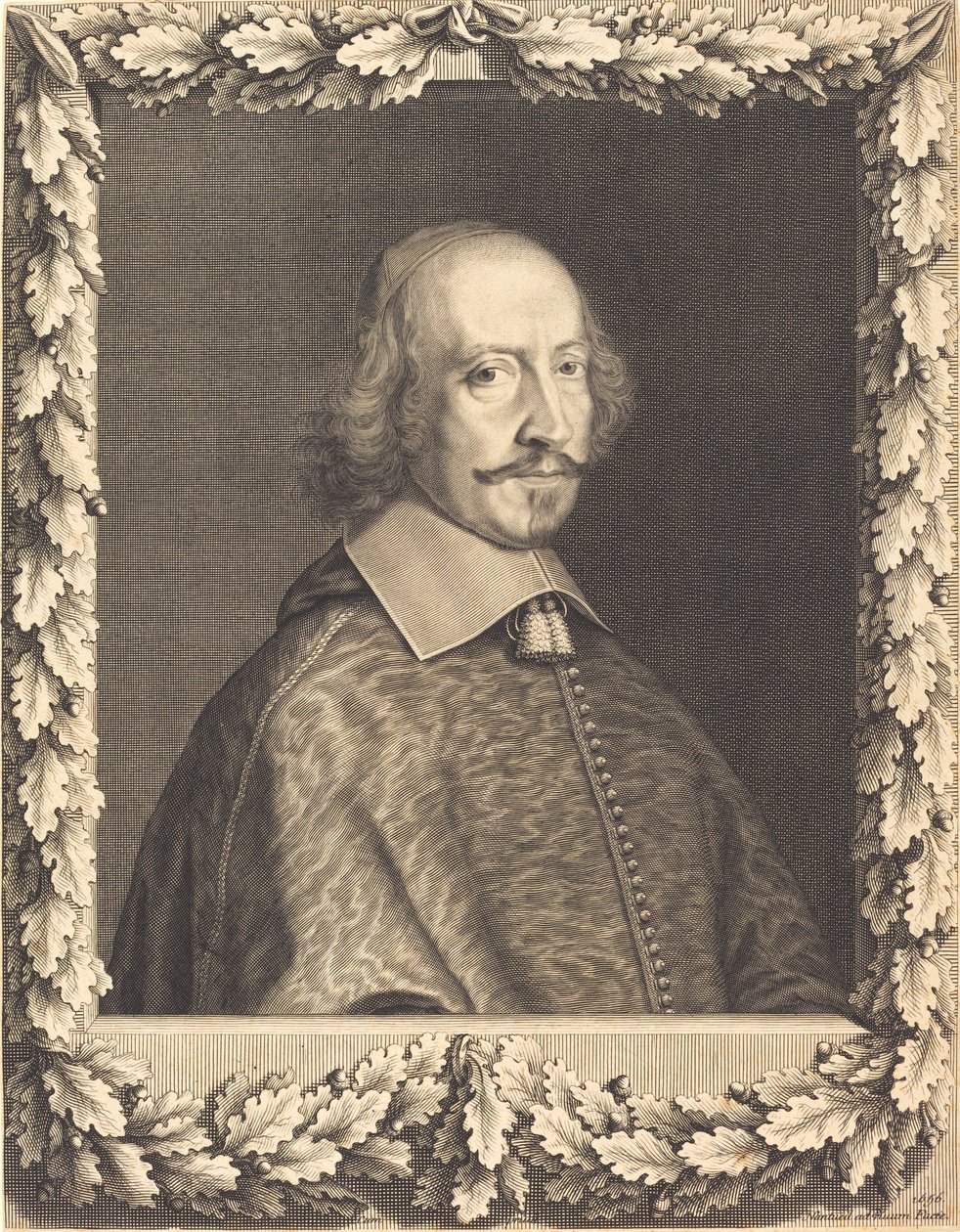 Kardynał Jules Mazarin autorstwa Robert Nanteuil