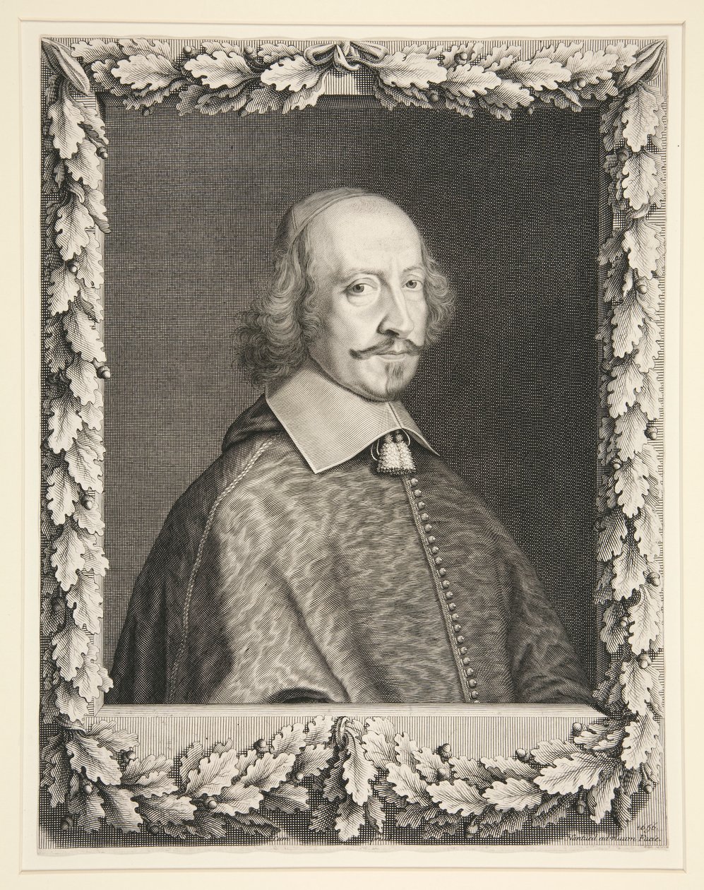 Kardynał Jules Mazarin autorstwa Robert Nanteuil