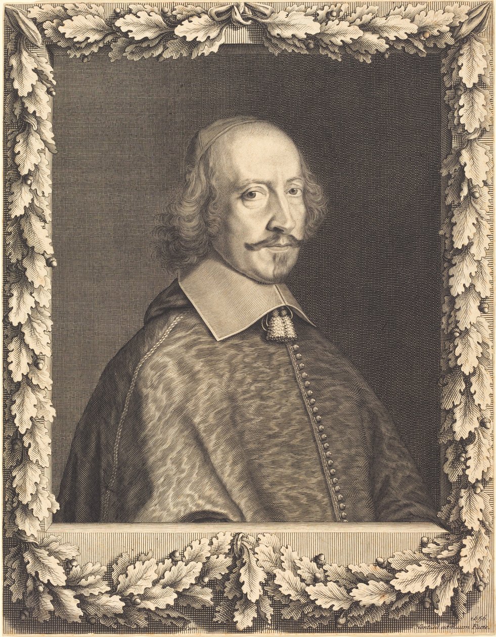 Kardynał Jules Mazarin autorstwa Robert Nanteuil