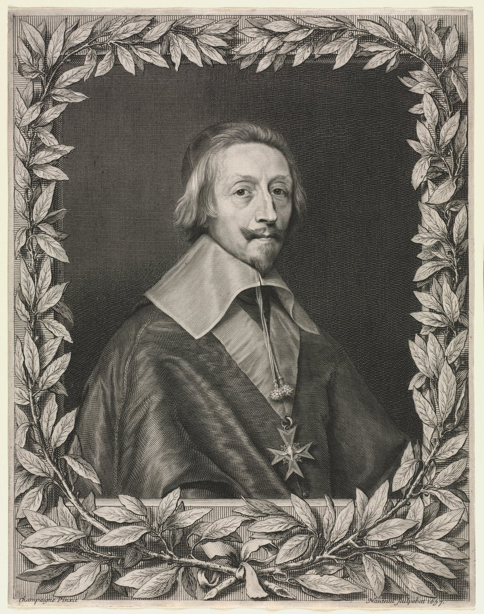 kardynał Richelieu autorstwa Robert Nanteuil