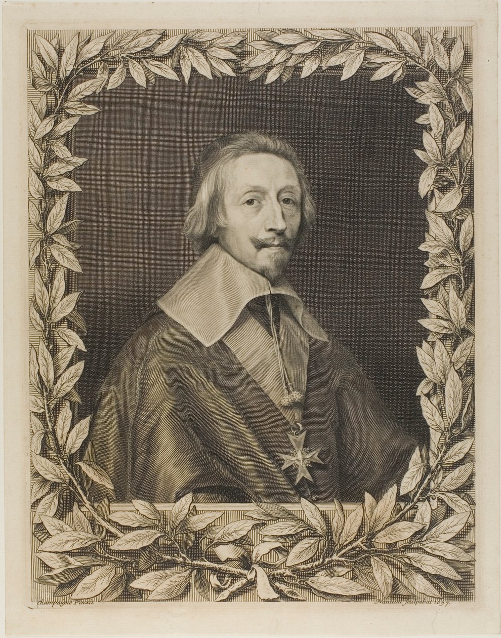 kardynał Richelieu autorstwa Robert Nanteuil