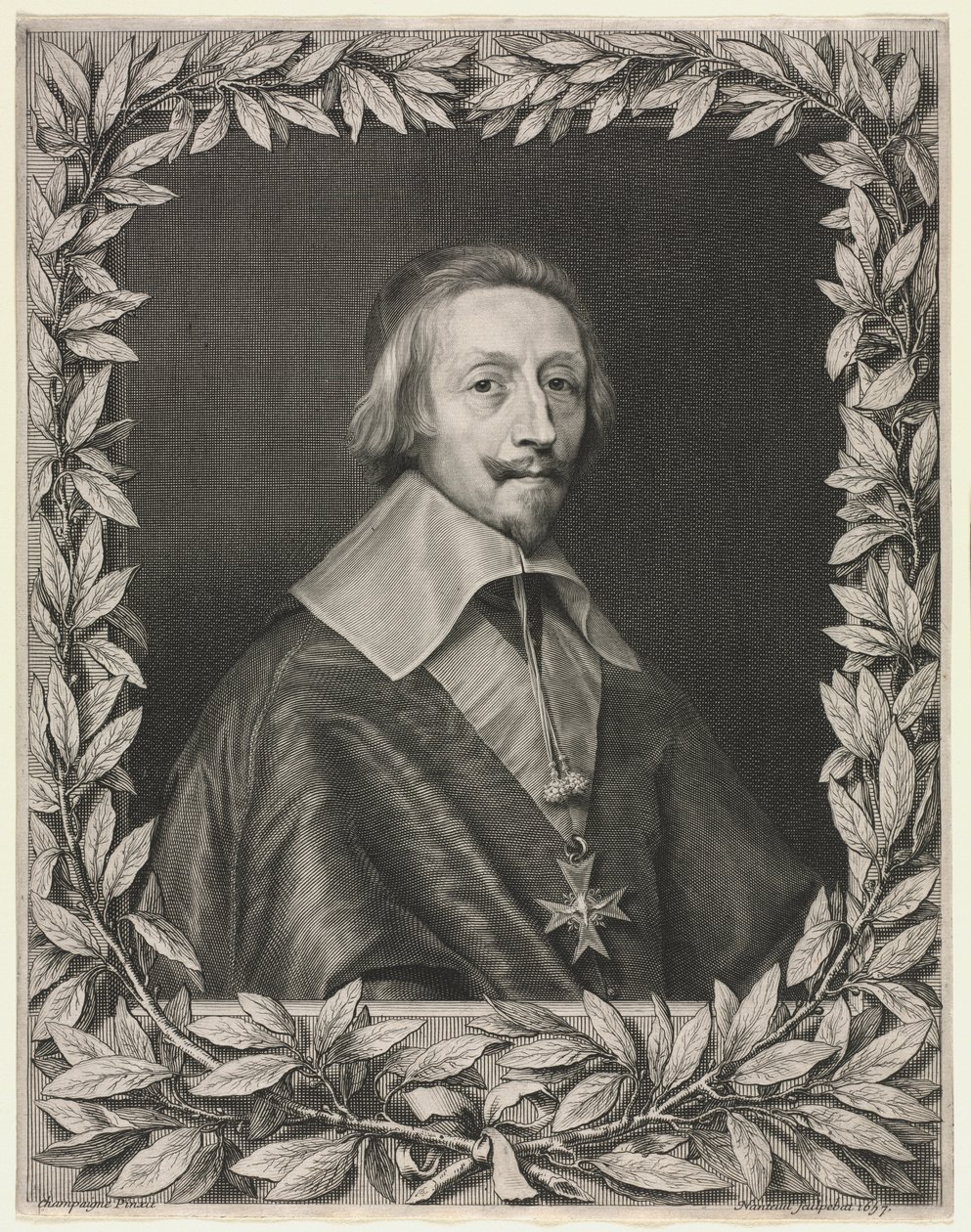 Kardynał Richelieu, 1657. autorstwa Robert Nanteuil