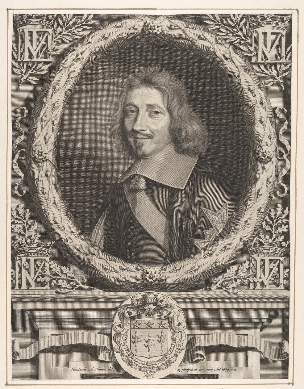 Kanclerz Michel IV Le Tellier, 1659. autorstwa Robert Nanteuil