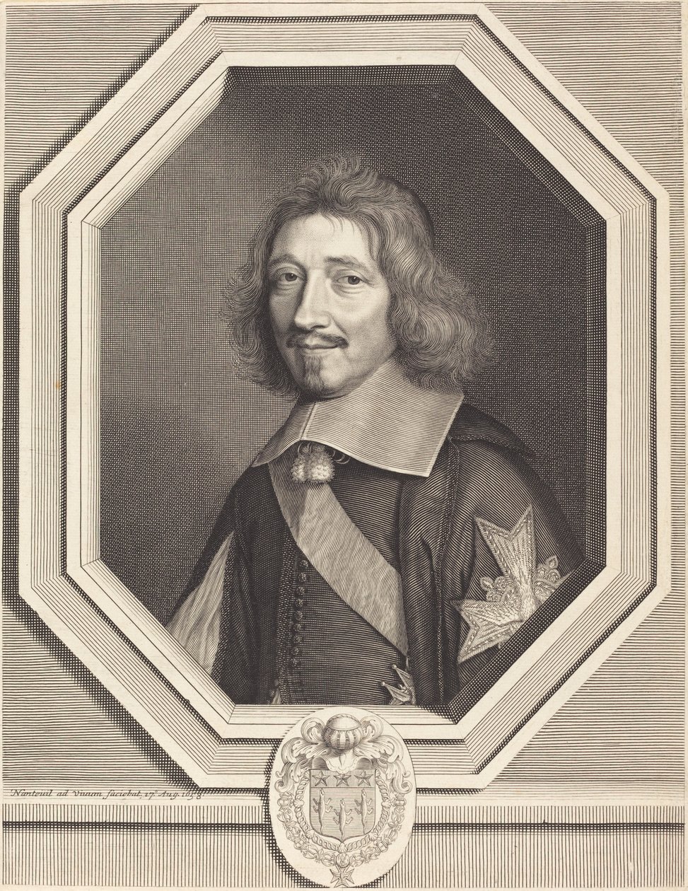 Kanclerz Michel Le Tellier autorstwa Robert Nanteuil