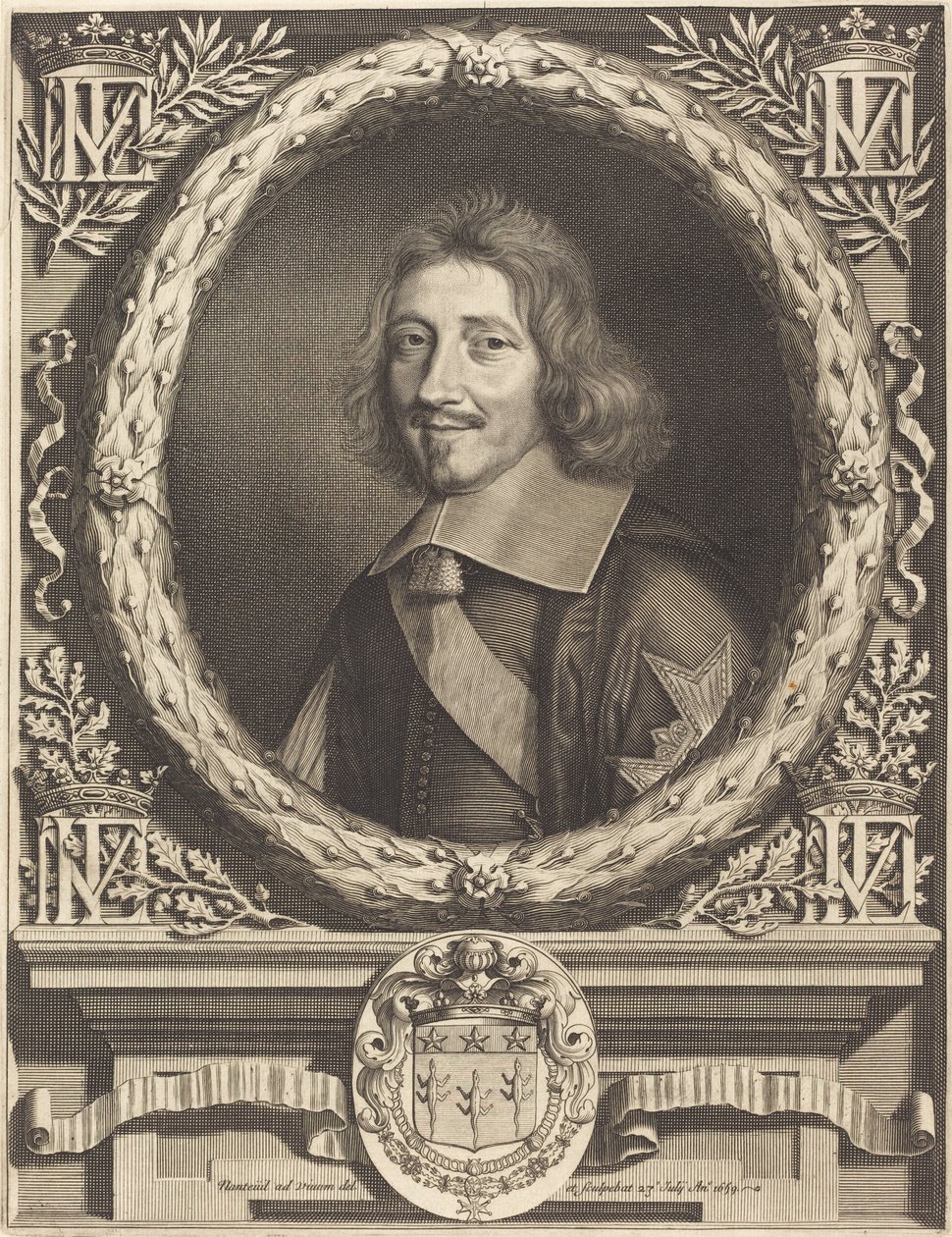 Kanclerz Michel Le Tellier autorstwa Robert Nanteuil