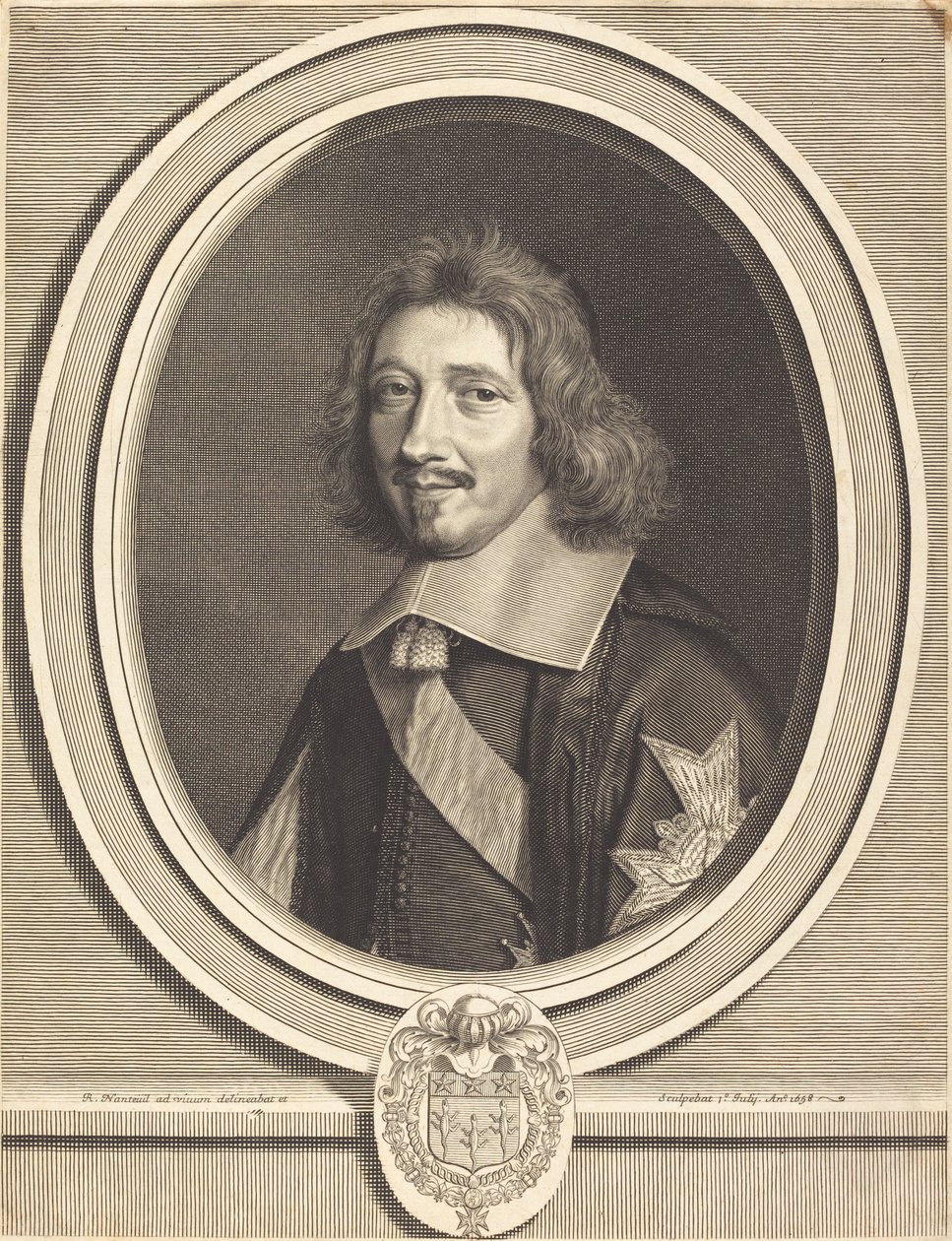 Kanclerz Michel Le Tellier autorstwa Robert Nanteuil