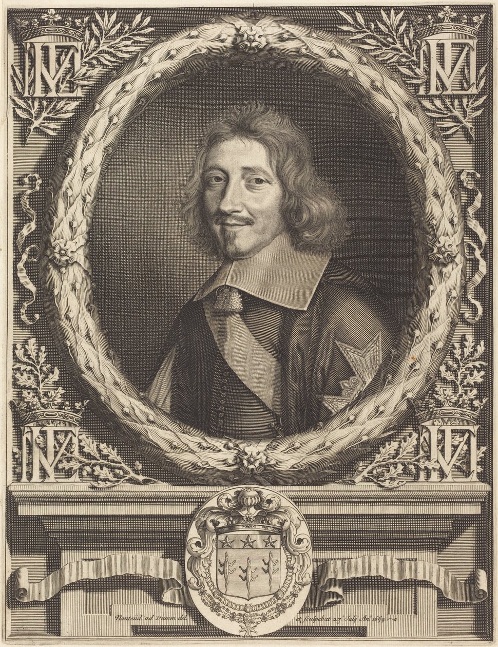 Kanclerz Michel Le Tellier autorstwa Robert Nanteuil
