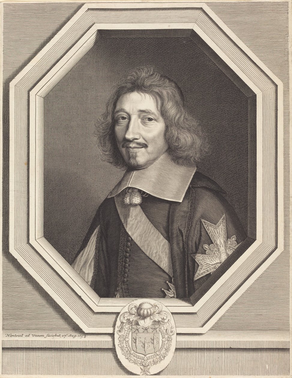 Kanclerz Michel Le Tellier autorstwa Robert Nanteuil