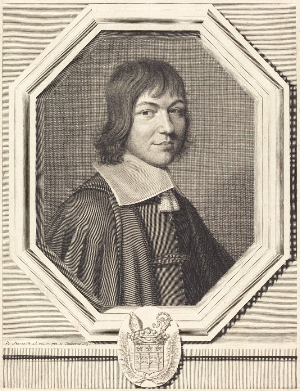 Charles Maurice Le Tellier autorstwa Robert Nanteuil